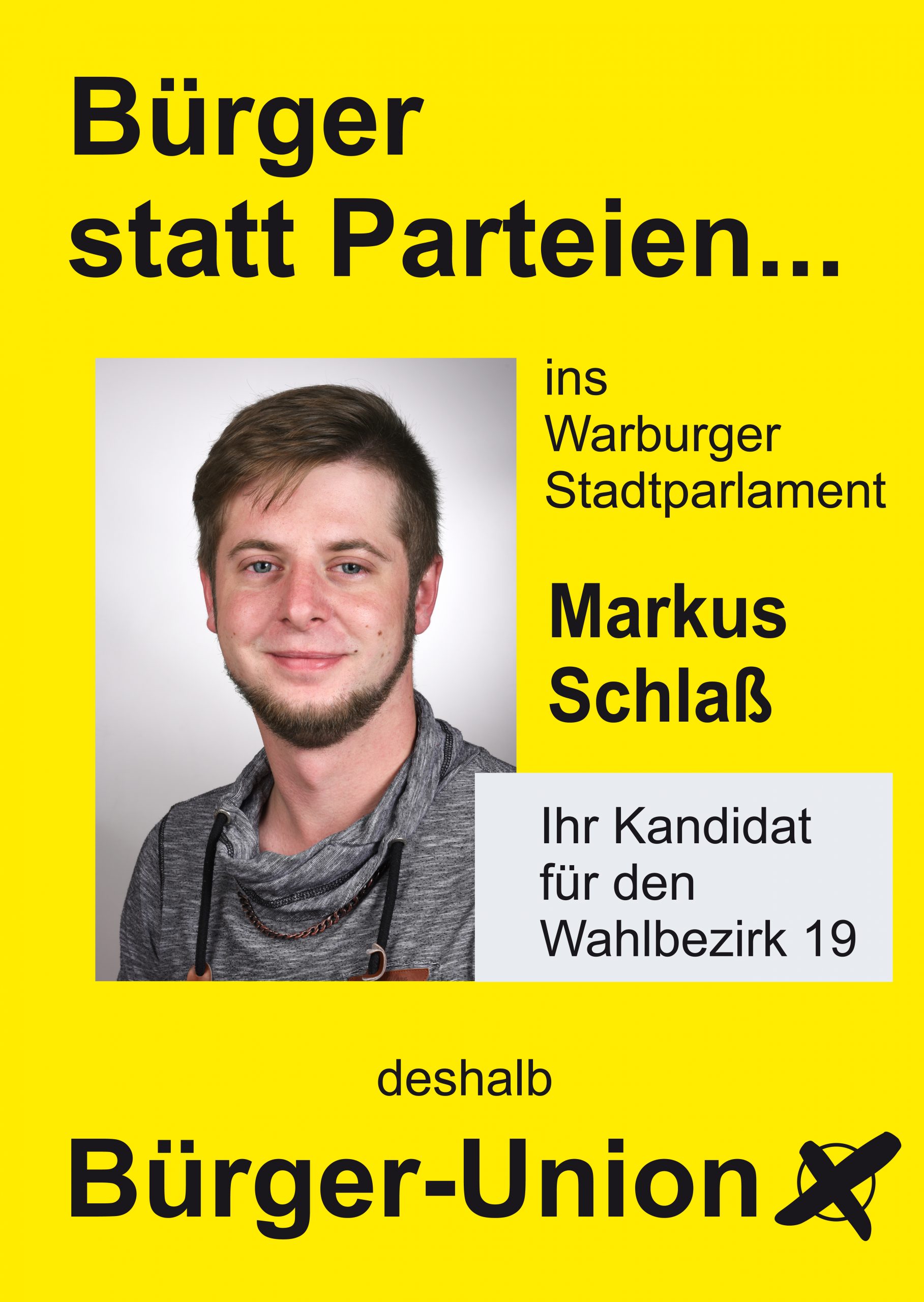 Markus Schlaß für Warburg Wahlbezirk 19