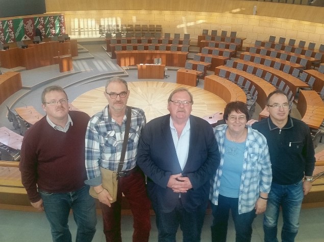 Fraktionsfahrt zum Düsseldorfer Landtag